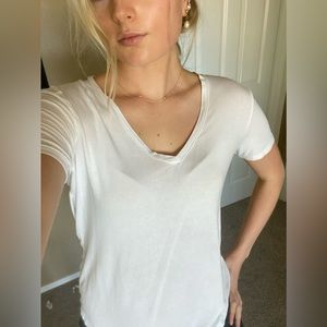 White Basic T-Shirt
